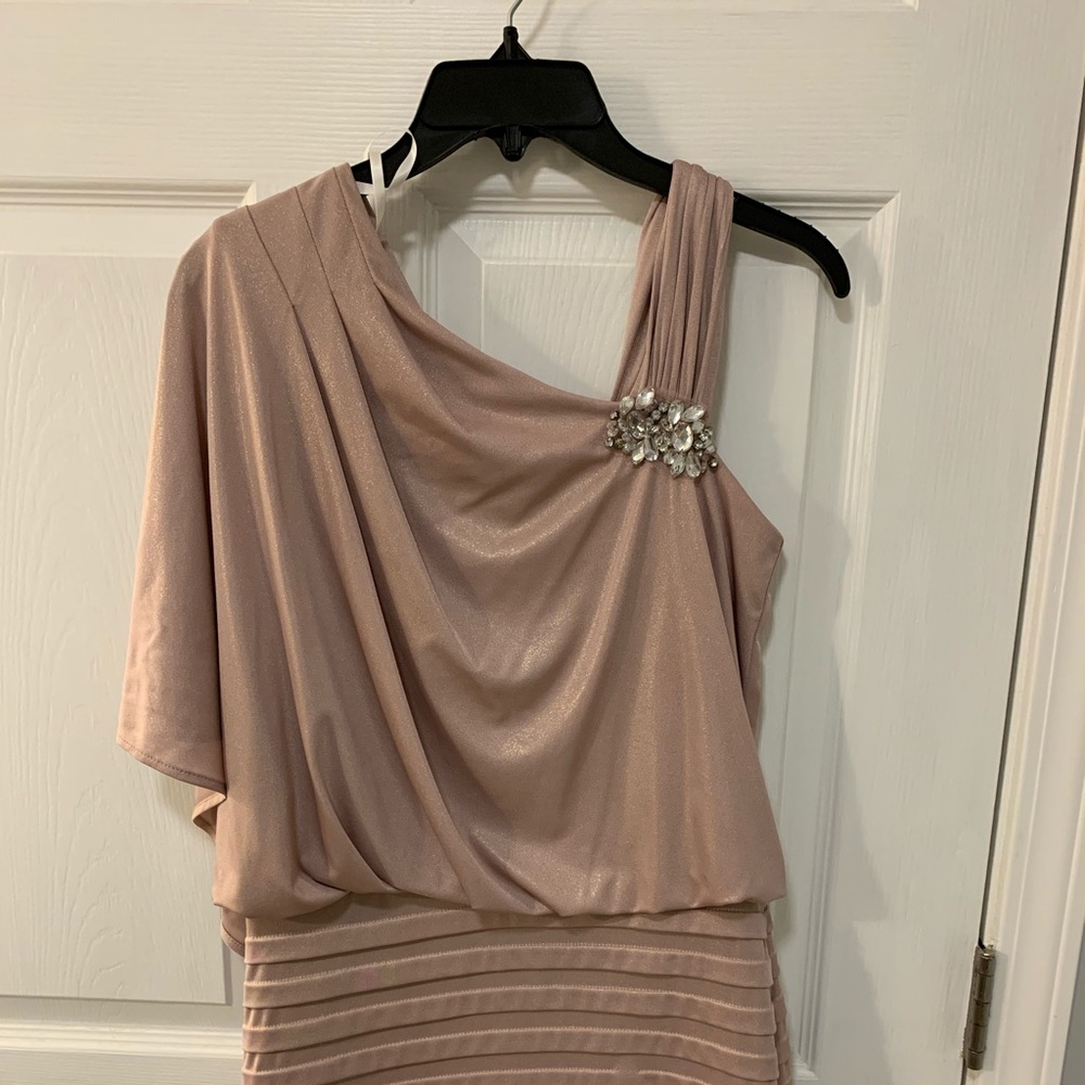 One shoulder mini dress